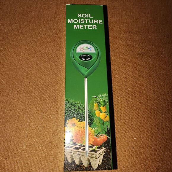 Soil Moisture Meter For Indoor & Outdoor Plants With Easy-To-Read Dial & No Batt - Picture 1 of 4